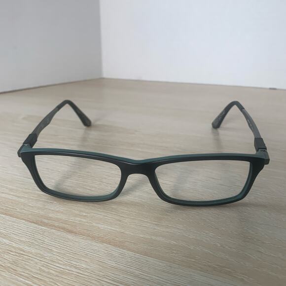 Ray-Ban RB7017 5197 Eyeglasses Green Gray Frames Only 54-17-145 - Picture 2 of 8